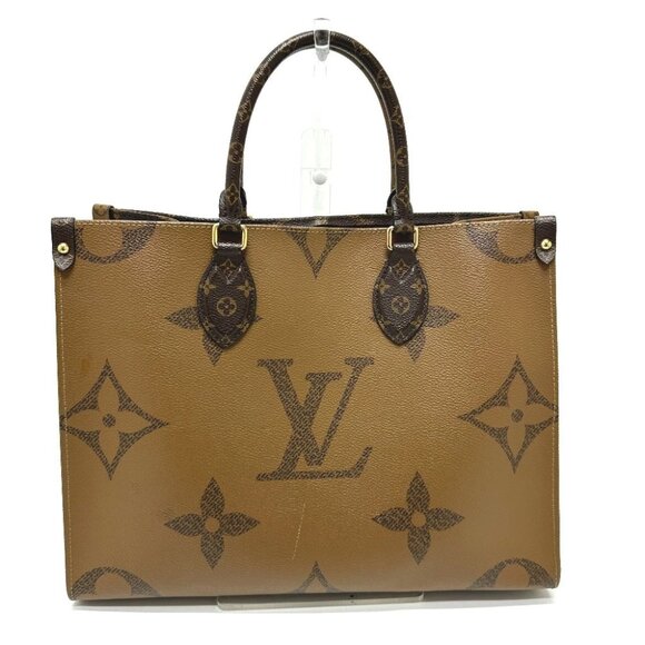 LOUIS VUITTON M45321 Monogram On the Go MM Bag Tote Bag MonogramCanvas Brown - Picture 1 of 16